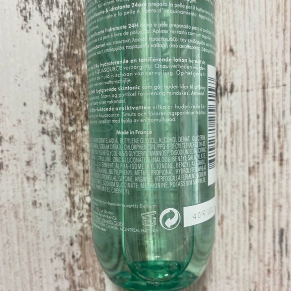 Biotherm Biosource 24H Hydrating & Tonifying Toner - Picture 6 of 7